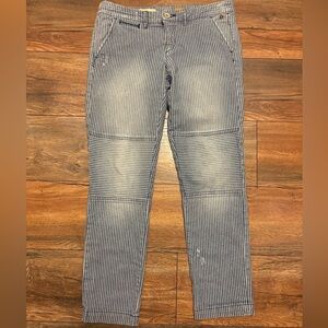 Pilcro | Hyphen Style Pinstripe Demin | Sz 27
